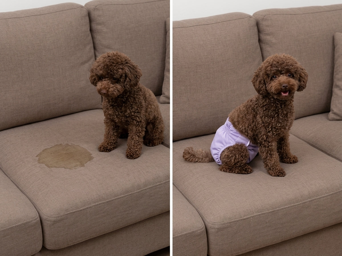 Pañal Lavable para Perros